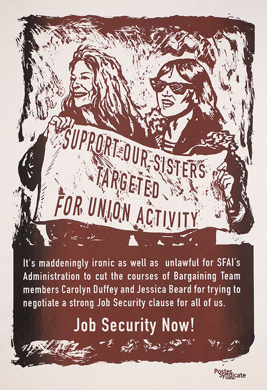Support our Sisters, Targeted for Union Activity