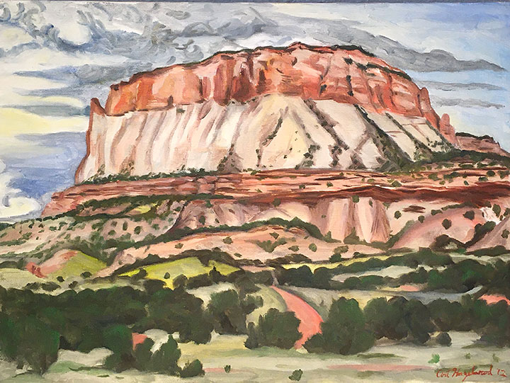 Zuni Mesa from the East